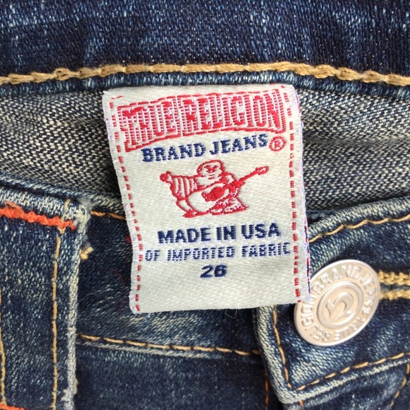 True Religion Becky Skinny Jeans 26 Blue - Picture 3 of 6